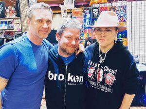 Alex Vincent Instagram - Always great to see the fam! @madmonster #chuckyfamily