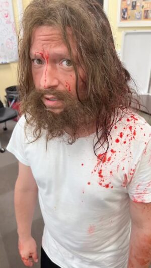 Alex Vincent Instagram - We had a bloody good time! 🔪🩸🩸🩸