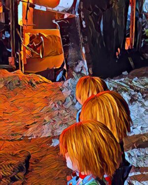 Alex Vincent Instagram - Painting a picture of season 2 (part 2) -no, I didn’t paint these… but they’re my photographs with effects.