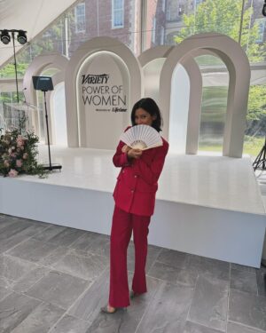Alex Wagner Instagram - Thanks @variety for including me on your list of Impactful women! What a room full of lady powerhouses. Also: The fans were a nice bonus.
