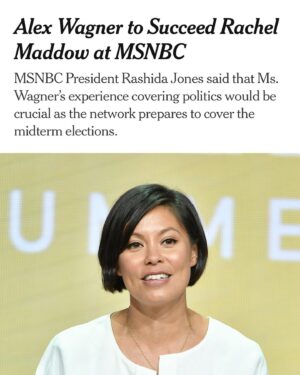 Alex Wagner Instagram - Thrilled, honored, upside down with excitement.