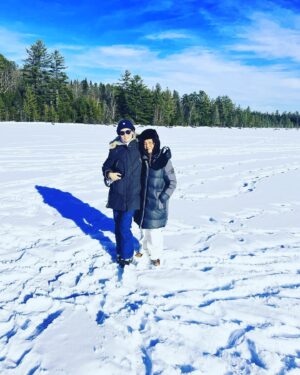 Alex Wagner Instagram - Frozen