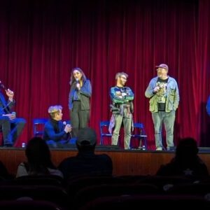 Alex Winter Instagram - Big thanks to @sf_sketchfest for the great time this weekend. The Lost Boys soundtrack performance was an absolute banger and always good to see Tim Capello. Sorry to the audience at our Destroy event. Technical snafus scuttled the screening but a good time was had by all at our non-Q&A, Q&A. Especially for the front row fan who got cozy with @thomaspatricklennon