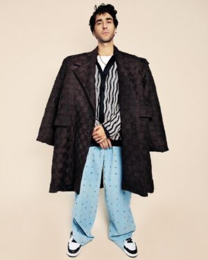 Alex Wolff Instagram - Thank you @fault_magazine ! Check out the article  now. 

Photo @coryphoto
Fashion editor   stylist | @chaunielle_brown
Grooming @kennedytrislerhair
EIC & Words @miles_holder
Grooming assistant @zeldasher
Styling assistants @scumbagshmams marstinii @zoe.berteloot @bryantsinthegram
bts @bellavck