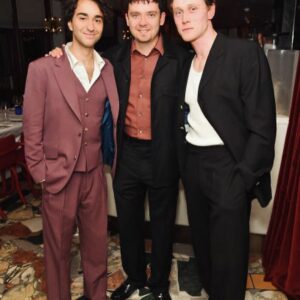 Alex Wolff Instagram - Thank you @britishgq @paulsmithdesign @keoghan92 & @asabopp for pasta