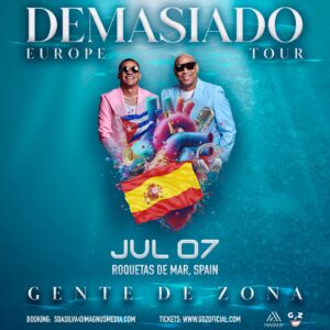 Alexander Delgado Instagram - ¡Mi gente de Roquetas de Mar, España hoy se forma la gozadera junto a ustedes! 😎 🔥🫀🇪🇸

¡Nos vemos en breve! 🔥 @salinassound 

#GenteDeZona #DemasiadoEuropeTour #RoquetasDeMar #Spain