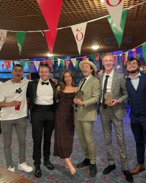 Alexander Vlahos Instagram - So. #IAmOneFilm 🛵 won Best Drama & Best Actor at the @itsmyshoutltd awards. Never laughed so much or been as proud as I am right now. Thank you to all. “WE ARE THE MODS”