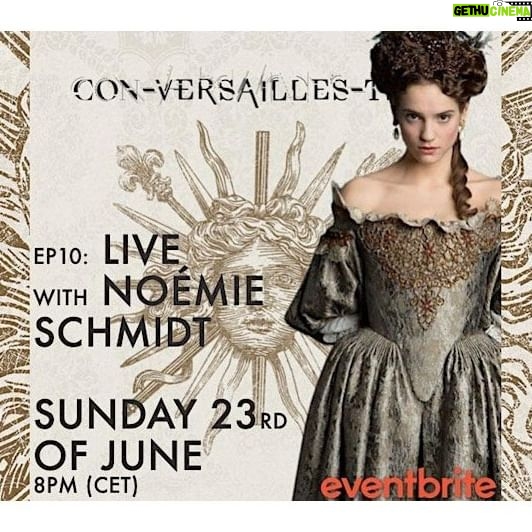 Alexander Vlahos - 2.8K Likes - THIS SUNDAY!
The finale episode of @conversaillestionspodcast with @alexvlahosofficial and @noemix3000 is at 8pm CET (7pm UK time)…….and YOU can join us!
Please follow the link in my bio to buy tickets to the event, where you can ask us questions and chat about all things #Versailles with us.
Thank you so much to those of you who’ve already bought tickets - can’t wait to see you there. 👍🏼
