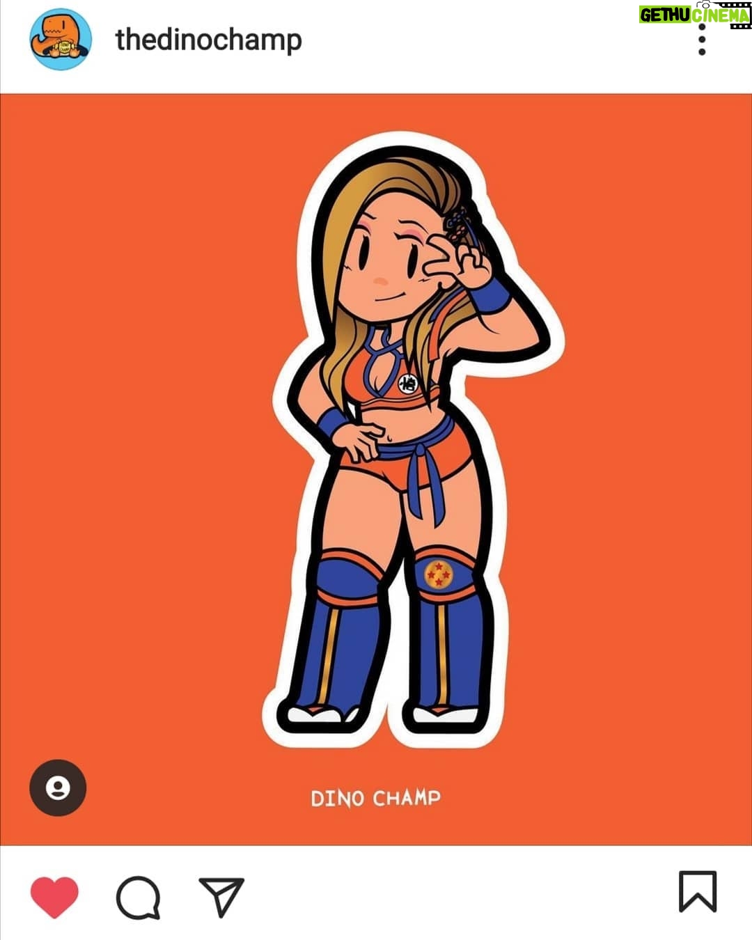 Alexandra Barrulas - 1.5K Likes - Thank you @thedinochamp for the awesome art! 🤩🙌