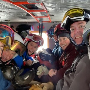 Alexandra Holden Instagram - Spent the most amazing week at Mike Wiegele Heli Ski Resort with my family and friends, and although my skiing could’ve been better, and it could’ve been warmer (we hit 40 below zero!) it was the trip of a lifetime and an experience like no other.  So cool to be there for the 50 year anniversary. @mikewiegeleheli  Check out CALL ME CRAZY: The Legend of Mike Wiegele on YouTube!#powderskiing #heliskiing #sundog #findyourfresh