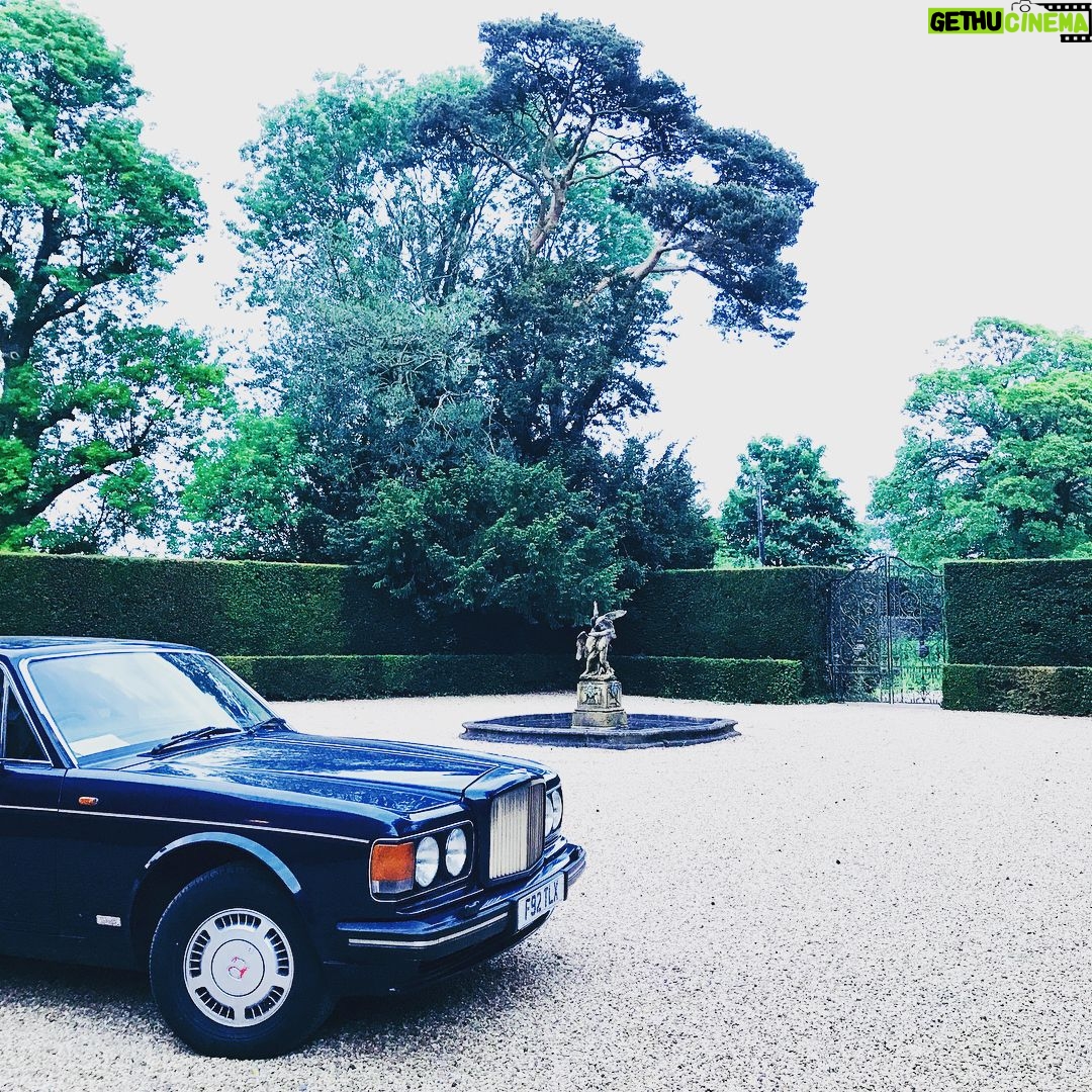 Alexandra Holden - 216 Likes - Drove down to Dorset County in @henryhudson_bk ‘s 1980’s Bentley, blasting the Stones, passing Stonehenge, and landing at the spectacular country home of @daisylewisred How’s that for Memorial weekend done English style?? #englishcountryhouse #norain 🌷