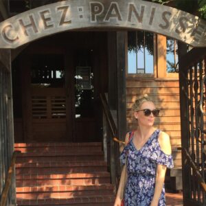 Alexandra Holden Instagram - Giddy after lunch...um...yum.  #delicious #chezpanisse #alicewaters #jeremiahtower