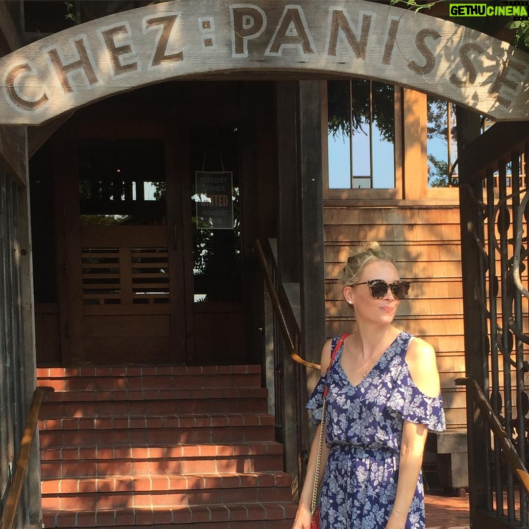 Alexandra Holden - 128 Likes - Giddy after lunch...um...yum. #delicious #chezpanisse #alicewaters #jeremiahtower