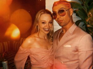 Alexandra Holden Instagram - Friday night I got to celebrate the incomparable @josephchase at his pink themed birthday party —I couldn’t love you more 💕💕💕#wondertwins #prettyinpink