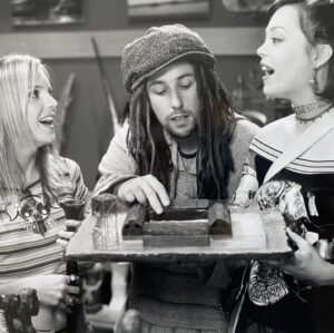 Alexandra Holden Instagram - “You can put your weed in there” 😂

Honored to have recreated the Saturday Night Live sketch in the movie “The Hot Chick” with the hilarious and gracious @adamsandler and of course the shiny and bright @annafaris 

Thanks @adamsandler @iamrobschneider and director Tom Brady for making it happen ❤️

Watch the scene!  Link in bio!

#fbf #thehotchick #snl #cannabis #weedgirls #lornemichaels #comedy #nelsonmandela