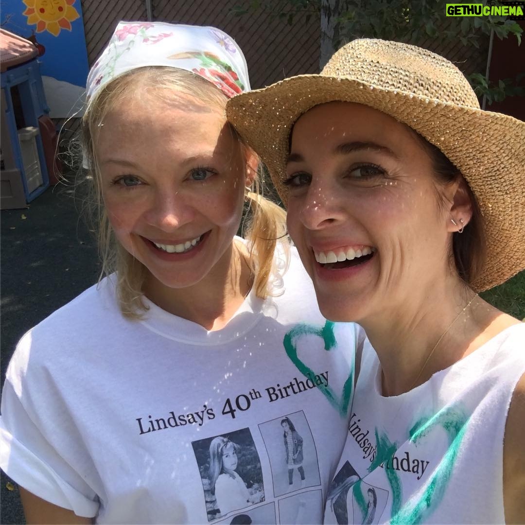 Alexandra Holden - 186 Likes - Here's to over twenty years of friendship! Got to celebrate @lindsaysloaneyup bday volunteering at PATH Gramercy group which houses young mothers currently experiencing homelessness. A great cause, and a great day! Happy birthday Lindsay!!! 🍰🎈🎁 #volunteer #birthdaygirl #loveher #giveback #painting