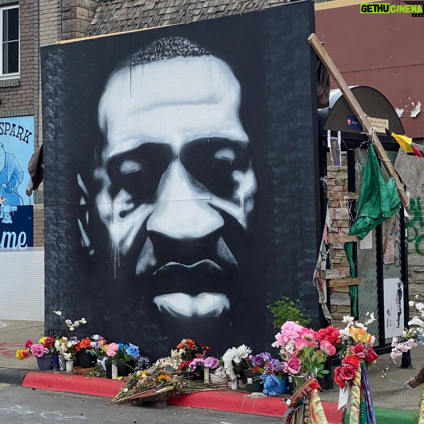 Alexandra Holden - 477 Likes - Last week I was honored to visit George Floyd Square in Minneapolis. It was chilling to be at the actual site of his murder, and an incredibly moving and enlightening experience.
It was beautiful to see the people in George Floyd Square come together to preserve the creative expressions of turmoil and hope for the future.
I had the privilege to speak with Remi Douah who is working to break the stigmatization of therapy simply by sitting in a chair overlooking an art installation and opening a dialogue. Stop by and say hi or visit www.856s.org to see how you can help.
The “Say Their Names” art installation created by Anna Barber and Conner Wright features over 100 tombstones of African Americans who have died at the hands of law enforcement. Aiyana Jones was only 7 years old. Each tombstone it’s own tragedy. They continue to add to the installation.
“Injustice anywhere is a threat to justice everywhere” — Martin Luther King Jr.
@gfgmemorial #icantbreathe #saytheirnames #blm
