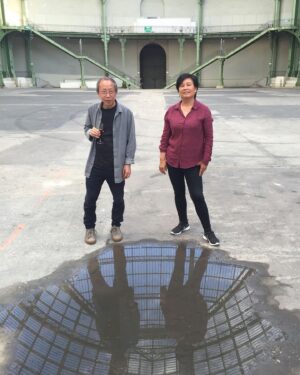 Alexandra Munroe Instagram - Pleased to participate in a round table discussion presented by @kamelmennour, in collaboration with the @beauxartsparis, to pay homage to Huang Yong Ping —who passed away in October 2019— and on the occasion of the exhibition "Is Paris Burning? 2019" by Huang Yong Ping and Shen Yuan.

#DonatienGrau #HouHanru #EvelyneJouanno #JeanHubertMartin @martinaky #JeandeLoisy #ShenYuan #HuangYongPing

Location:
Beaux‑Arts de Paris Amphithéâtre d’honneur 14 rue Bonaparte Paris 6

Date   Time:  Friday, December 10, 2021
6 pm to 8:30 pm

RSVP:
Due to the limited number of places, please confirm your attendance to Elza: elza@kamelmennour.com.
A health pass will be required at the entrance and a mask must be worn.