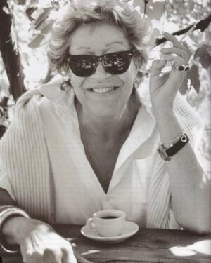 Alexandra Munroe Instagram - In my twenties, I visited Elsa in her village in Sant Martí Vell, stayed at her Roma apartment, and years later, took my husband to meet her at her tower in Porto Ercole. 
 
In these medieval spaces, she lived with Zen calligraphy, Indonesian textiles, modern Italian furniture mixed with farmer’s tools as sculpture, a rustic Spanish chair, collections of animal bones, feathers, rocks, and her own timeless tableware designs in silver, colored glass, lacquer, and leather. She wore kaftans and her own necklaces; she’d place a flower picked from the roadside in her famous silver vase pendent. No one has style like Elsa.
 
We stayed in touch until we didn’t. I am so sad these weeks because I let this friendship glide away. And the NYT obituary is a sexist sensationalist piece of shit.
 
Elsa Peretti is the most important force in jewelry design in a century – and the first woman ever to reach such heights. Her genius shall live on for as long as people adorn themselves, and for as long as they have an imagination for style.

#ElsaPeretti #TiffanyAndCo #Fashion #Style #LacquerBracelet #Lacquer #Tiffanys #StyleIcon #Icon #Jewelry #JewelryDesigner #Design #FashionStyle