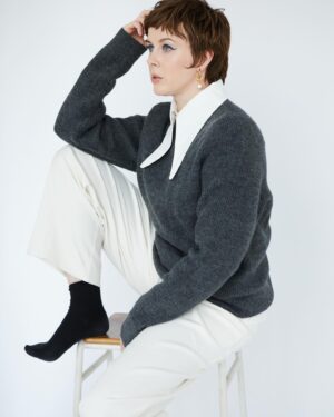 Alexandra Roach Instagram - @alexandraroach1 for Sunday Girl Issue 13 

Welsh Actor, Alex Roach, has some serious titles under her belt (The Iron Lady, No Offence, Y Golau to name a few); at SG we’re serious Utopia fans, where Alex plays the determined Becky.
In anticipation of Alex’s latest project Night Sleeper out on BBC One this year, we were lucky enough to work on this incredible shoot and chatted all things industry, honesty and Sundays. Head to the link in bio to pick up a copy of the magazine, hitting stockists soon!

Team:
Photography - @annagallifent 
Styling - @mollellison 
MUA - @minnie_mua 
Hair - @chadmaxwellhair 

Wardrobe
Look 1 -
Earrings: @aloeearrings 
Shirt: @dreamSisterJane
Jumper: @TheFrankieShop
Trousers: @samsoesamsoe
Socks: @falke

Look 2: 
Top: @area from @KoiBird
Trousers: @weinsanto from @koibird 
Socks: @Falke
Shoes: Asos

Look 3:
Jacket, Shirt, Skirt: @thefrankieshop 
Tights: @falke