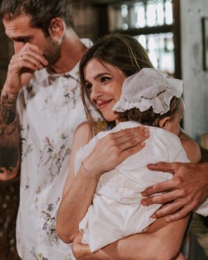 Alexandra Tavoulari Instagram - •Αυτή είναι η αγαπημένη μου.. 😉•
#baptism #tbt