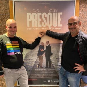 Alexandre Jollien Instagram - Dans trois mois jour pour jour, le saut dans la confiance. @presque_lefilm 

Merci à toute l’équipe, merci à Bernard qui m’a lancé dans cette aventure, merci à vous. 

Prenez soin de vous !