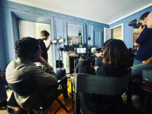Alexia Laroche-Joubert Instagram - Sur le tournage de #trash réalisé par @louis.farge ma première production fiction @screen.line.productions #fierté