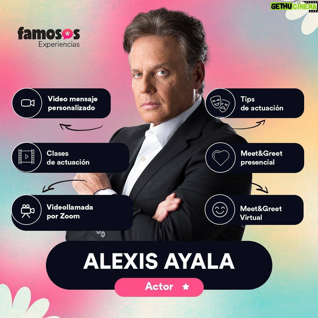 Alexis Ayala - 223 Likes - Un galán de telenovelas que tendrás a un clic de distancia 🤩
Mira todas las experiencias que puedes vivir con @alexisayala tanto cómo aprendiz de actuación como Fan ⭐️
#Famosos #alexisayala #actuacion #telenovelas #mexico #actormexicano