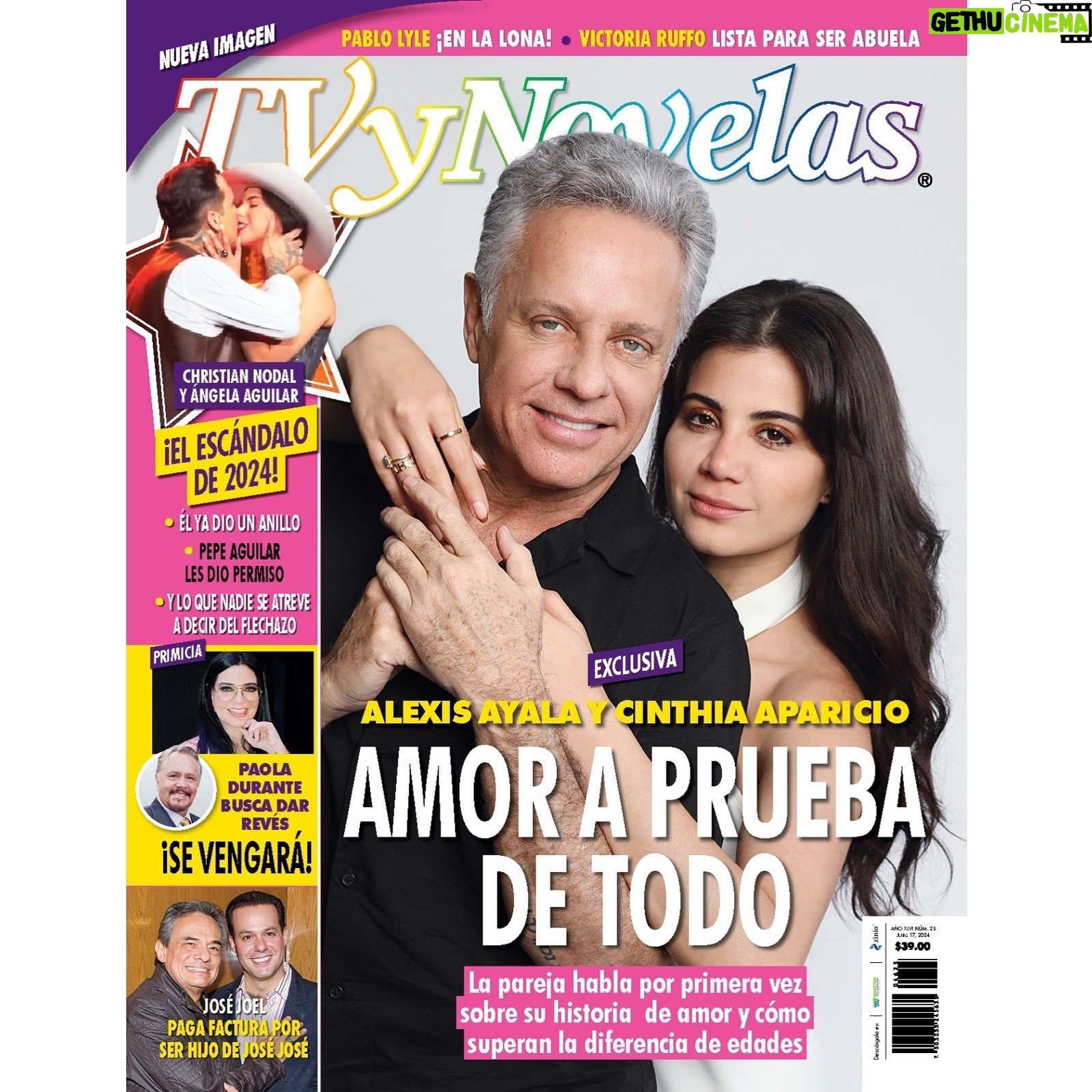 Alexis Ayala - 1.8K Likes - Esta semana y porque tú lo pediste:
🌟#Exclusiva: ¡Un amor a prueba de todo! #AlexisAyala y #CinthiaAparicio llegan a nuestra portada y nos comparten por primera vez, todo sobre su historia de amor y cómo superan la diferencia de edades. ❤️
🌟 No te pierdas esta grandiosa entrevista.
👉 ¡Más exclusivas, más entrevistas y más chismes solo en TVyNovelas! 😎 #dondetodosquierenestar
¡Búscala Ya!