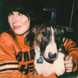 Alexis Krauss Instagram - hi it’s me again…
i keep signing on to watch rizzy’s tribute reel and cry 😢
so grateful for all the photos and videos y’all have shared especially all the #tourpup memories. she was a member of the @sleighbells family since 2012. here are some of my favorite bus, backstage and day off moments.

thank you @ajfaber for sharing so many of these ❤️