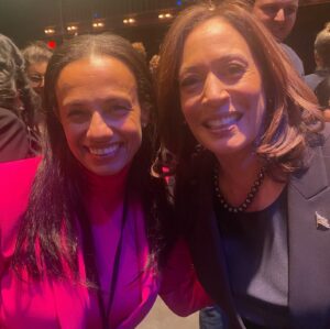 Alexis McGill Johnson Instagram - In the wake of the nation’s abortion access crisis, @KamalaHarris has been the reproductive champion, voice, and leader we need in the White House. Let’s keep her there.