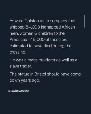 Alfie Allen Instagram - The statue of Edward Colston that was torn down in Bristol. Sir Geoffrey Palmer, a civil rights activist and professor in Edinburgh, argues that their statue of Henry Dundas should not be torn down, only that the wording on the plaque beneath the statue be changed. His argument being, if there’s no evidence of the atrocities that were committed by these slave traders, how can future generations learn about Britain’s huge role in the slave trade til 1833... At the same time, if we can get this type of information taught in our schools as compulsory... that is also how future generations can learn, TOGETHER, with children of all different races, in one classroom. Surely this could help eradicate the feeling that so many white people have of being threatened when presented with this info, if it’s taught to children when they are young? I’m not saying Sir Geoffrey Palmer is right or wrong, just that these are conversations we should all be having and can learn so much from