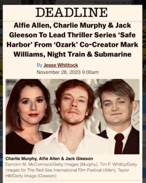 Alfie Allen Instagram - Extremely grateful to be able to collaborate on this amazing project. Can’t wait for you all to see it 💪
