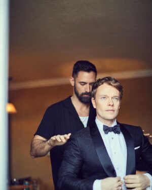 Alfie Allen Instagram - CREW DEM thank you @britishgq for the lovely piece, and as always @warrenalfiebaker and @mnmachado. And @ramonchristianphoto for the photography 👌
