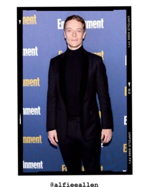 Alfie Allen Instagram - Entertainment Weekly pre SAGS party - 
Grooming by @mnmachado styling by @warrenalfiebaker suit by @zegnaofficial wingman @mrglister
