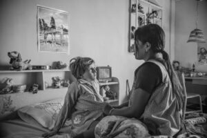 Alfonso Cuarón Instagram - “Cuando era grande tú también estabas ahí pero eras otra.”
“When I was old you were also there, but you were someone else.” Photo by @carlossomonte 
@romacuaron 
#ROMACuarón