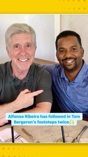 Alfonso Ribeiro Instagram - Just one legend passing the torch to another🙌
#alfonsoribeiro #americasfunniesthomevideos #dwts