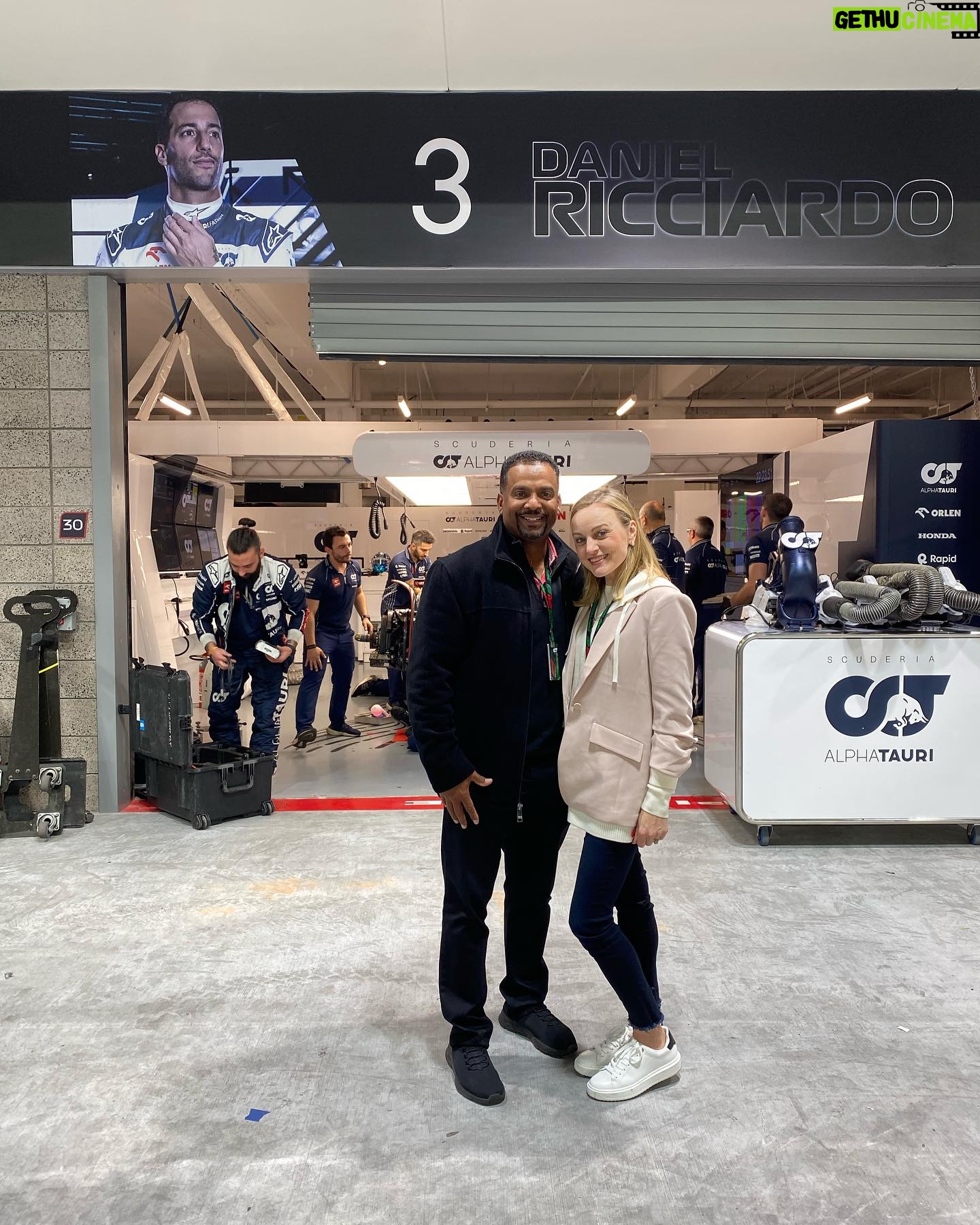 Alfonso Ribeiro - 5.1K Likes - Thank you @hiltongrandvacations for an epic weekend. So great seeing our F1 friends and witnessing a historic Las Vegas Grand Prix. Can’t wait to see you all again next year.