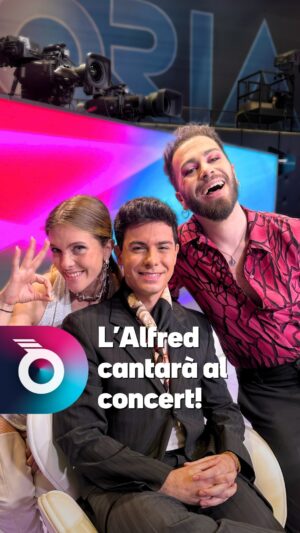 Alfred García Instagram - Què?😱😱😱
😍 Que l'Alfred també cantarà al concert d'#Eufòria3Cat al Palau Sant Jordi?
Afanyeu-vos a comprar les vostres entrades, que volen!
🖥️ Ho podeu fer a través de l'enllaç que trobareu a la bio d' @euforia3cat !