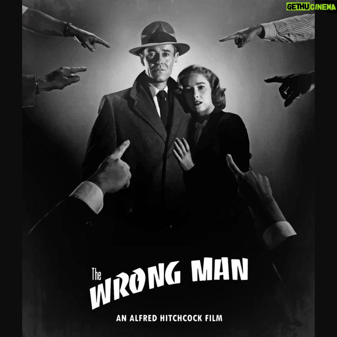 Alfred Hitchcock - 7.1K Likes - In December 1956, The Wrong Man, starring Henry Fonda and Vera Miles, premiered in New York. The film is based on the true story of musician Manny Balestrero, who was wrongfully arrested in 1953 for robbing an insurance company and had great difficulty proving his innocence.
While filming The Wrong Man, Hitchcock utilized some of the real locations where the events took place, including the jail cell where the Manny Balestrero was incarcerated, the caretakers at the country inn and the inn itself, and the sanitarium where Manny's wife was committed.
.
.
.
#alfredhitchcock #alfredhitchcockpresents #hitchcock #director #bestdirector #hollywood #film #filmgeek #classicfilm #suspense #masterofsuspense #movies #moviebuff #cinema #instacinema #classiccinema #bestmovies #classicmovies #alfredhitchcockmovies