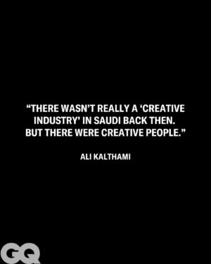 Ali Kalthami Instagram - The visionary Saudi filmmaker Ali Kalthami (@kalthami), is our third MOTY 2023 recipient. Captured through the lens of former GQ Middle East cover star @chndy_, Kalthami has been bringing Riyadh to the global stage, by nurturing talent from the region, exploring themes that resonates worldwide and crafting compelling stories, whether through @telfaz11 or his first feature film, @mandoobfilm which premiered at Toronto International Film Festival. 

If Saudi’s creative community strikes you as network-driven, DIY, digital, and one of few scenes globally where comedy is so entwined with other forms of artistic and content production, then you shouldn’t be too surprised. “The history of the Saudi people is that of a tribal society,” says Kalthami. “This sense of companionship, of belonging to a group, of gathering, and of giving people chances comes from that mentality. It’s been modernised, but you still see it in business.”

Head to our website to read the full cover story with words by @vcamblin.

Photography: @chndy_ 

Editor-in-Chief: @ahmadaswaid
Multimedia Director: @edmund.jay
Senior Fashion Editor: @keanoushdarosa
Editor-at-Large: @samiralarouci
Digital Editor: @meeranmekkaoui
Styling: @wadaanilulua9
Project Manager: @waladkool
Photography assistant: @daddyaaz
Fashion Assistant: @teekomansour