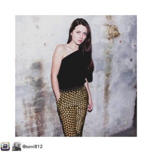 Alice Dwyer Instagram - Almost Friday 💫
.

Repost from @seni812 using @RepostRegramApp - 💛
lovely #actress #AliceDwyer at the #concreteshowrooms Styling Lounge 
#throwbackthursday #stylingwork
#ineskindel #daybirgeretmikkelsen
#alsmostfriday #fastfreitag #yay