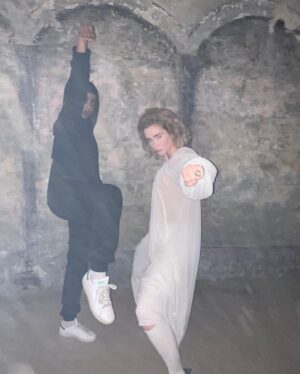 Alice Englert Instagram - DANGEROUS LIAISONS FINALE Im blown away i got to work with and adore this dangerous gorgeous DL team. I feel so lucky 💌💌💌💌💌💌💌💌 Got a few more piccies of nico, kosar cam and my ep 5 ponytail i feel i must share one day 💌 so much thanks to many many fantastic folks @dangerousliaisons @kosarali__ @nicholasdenton @leolonsdale @ollyblackburn @harriet.j.warner @wayway82