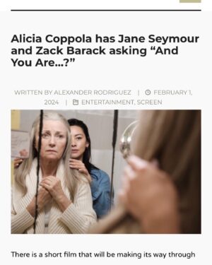 Alicia Coppola Instagram - Thank you @alexanderisonair for writing such an exquisite piece for And You Are…? Thank you @metrosource for including us in your  beautiful community. I am so proud to be a part of it and truly hope the inclusionary message of And You Are…? loudly resonates. Link to the interview on n my stories and @linktr.ee.