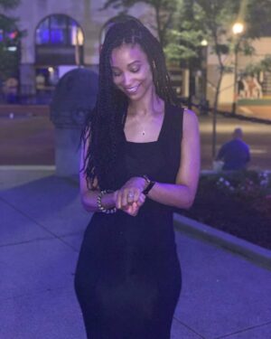 Alicia James Instagram - It’s after midnight eastern time but still our day in Cali. It’s the first time we’ve been in our hometown on our anniversary since we got married! Happy 14th wedding anniversary to my forever husband, lover, best friend, first after God, prayer warrior, partner, and everything else. Thank you for a filled day of fun in Indy. Especially going back where he proposed 15 years ago and reenact our proposal in the same spot where he got on one knee 😢. That never gets old 💖 #itsouranniversary #isaidyes #14years  #husbandandwife #loveIndy #ourindytrip #naptown #monumentcircle #massaveindy #swipeleft