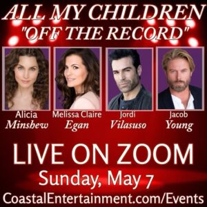 Alicia Minshew Instagram - Hey AMC fans, this Sunday come join me and these sexy sons of bitches as we go for a walk down memory lane and make fun of each other. 😁Gonna be fuuuuun! 🥰
Click on link in bio for tickets! 😘