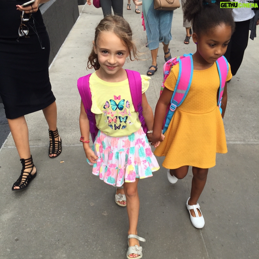 Alicia Minshew - 2.2K Likes - And so it begins... 5th freaking grade! These 2 little city chicks have been walking to school together for 5 years. It gives us all such joy each year! Look how much smaller they were the first year! I love that they still hold hands..🥰 #backtoschool #fifthgrade #nyc #citygirls #foreverpals