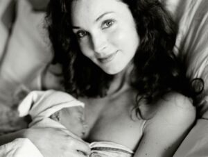 Alicia Minshew Instagram - #challengeaccepted Thank you my sweet girls @tamarabraun and @christinagan4 for thinking of me. I know I am supposed to post a photo by myself, but I had to do this one with tiny little Willow on my chest. Definitely felt the most empowered in this moment right after I naturally pushed a human through my vagina. Just sayin. 😭😁😍 #womenempowerment