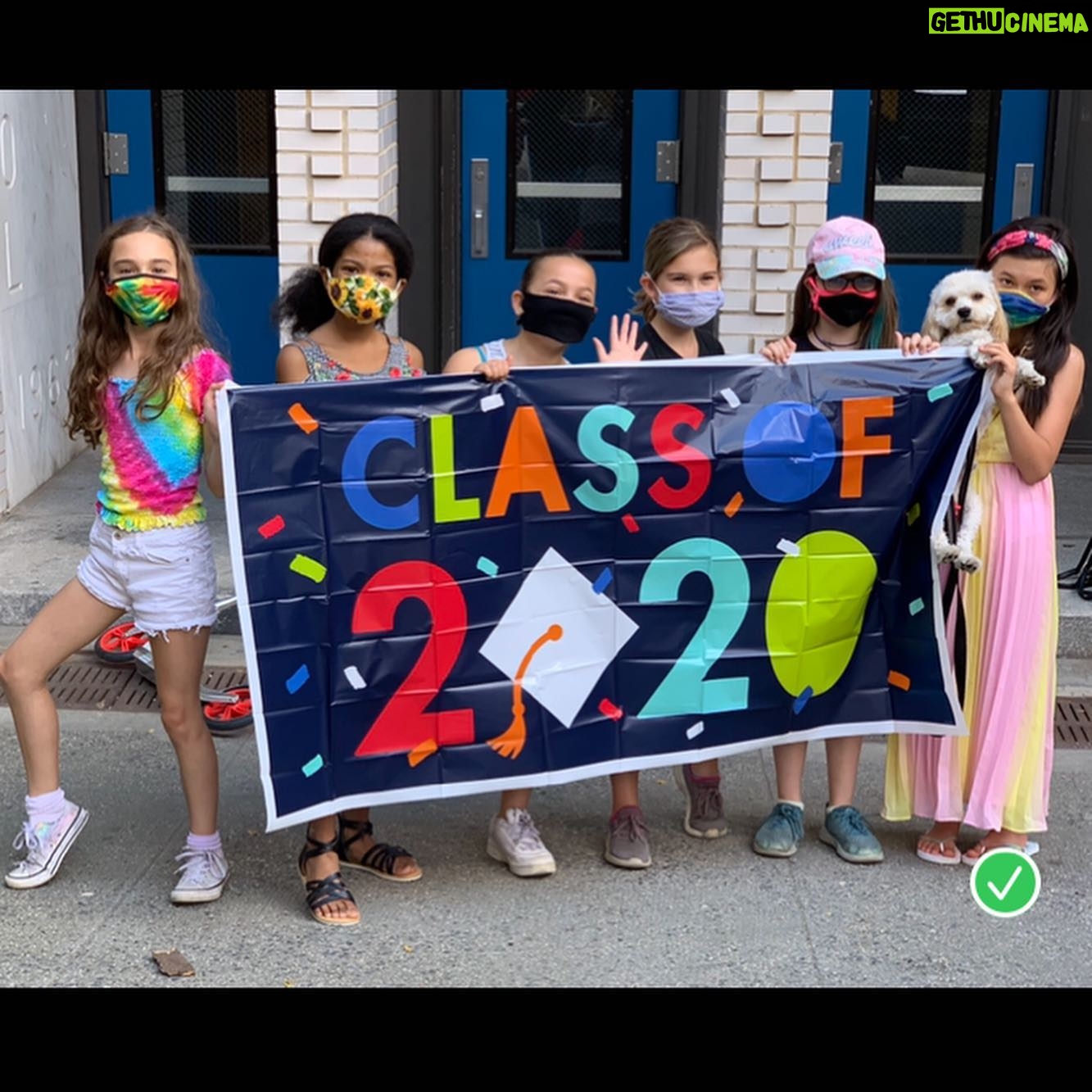 Alicia Minshew - 1.2K Likes - And this is how you end elementary school after being in quarantine..... take note of my kid’s leg. 😂( We had to take one with the masks down for a moment to see their happy little faces!) I am not crying at all.😪. Next up..middle school. 😭Wills had the best 6 years of her life at #ps199. We will be forever grateful for all of her fantastic teachers and for her amazing experience at this school. It will be in our hearts forever.❤️❤️#5thgradegraduation #timeflies #friendship