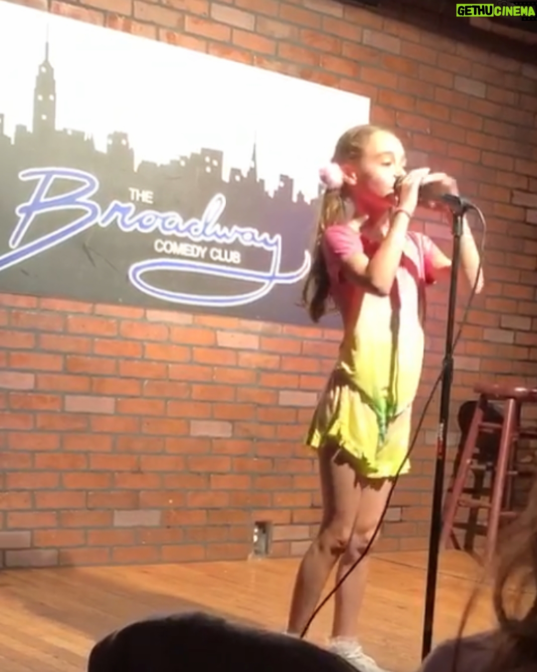 Alicia Minshew - 1.1K Likes - Oh ya know my pig-tailed 9 year old is just doing her stand-up comedy at the @broadway_comedy_club! So proud of her and this fearless group of NYC kids who wrote their own material and performed it last week for the public! Thank you to #broadwaycomedyclub for creating such a fun comedy camp for these amazing kids! The last photo is my fav. You can spot my lunatic in that group! 😝#broadwaycomedy #summercamp #comedian #improv #standupcomedy #nyckids #nyc #fearless #laughter